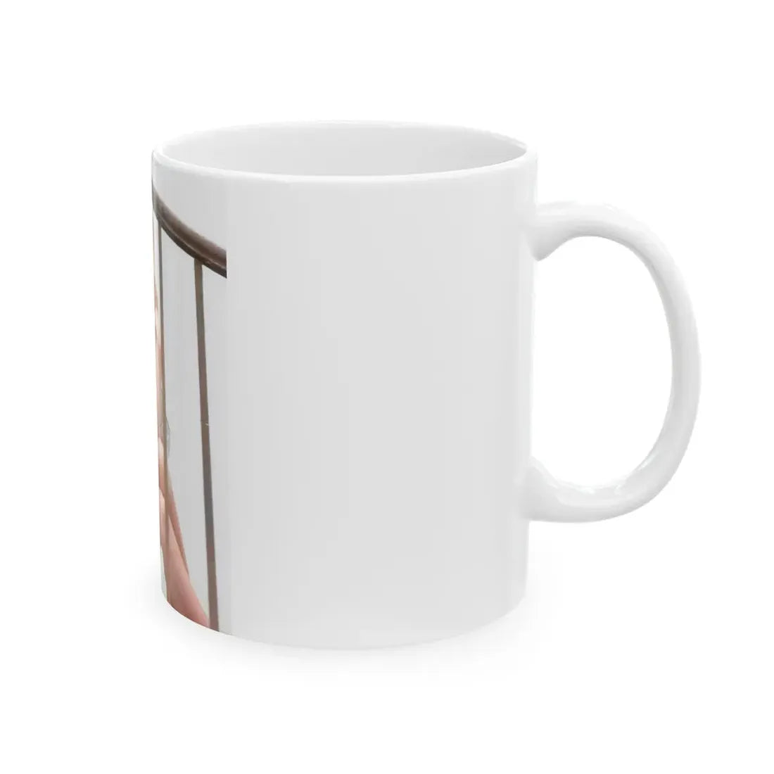 Veronica Carlson #119 (Vintage Female Icon) White Coffee Mug - Go Mug Yourself