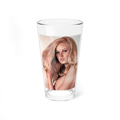 Veronica Carlson #120 (Vintage Female Icon) Pint Glass 16oz 16oz - Go Mug Yourself