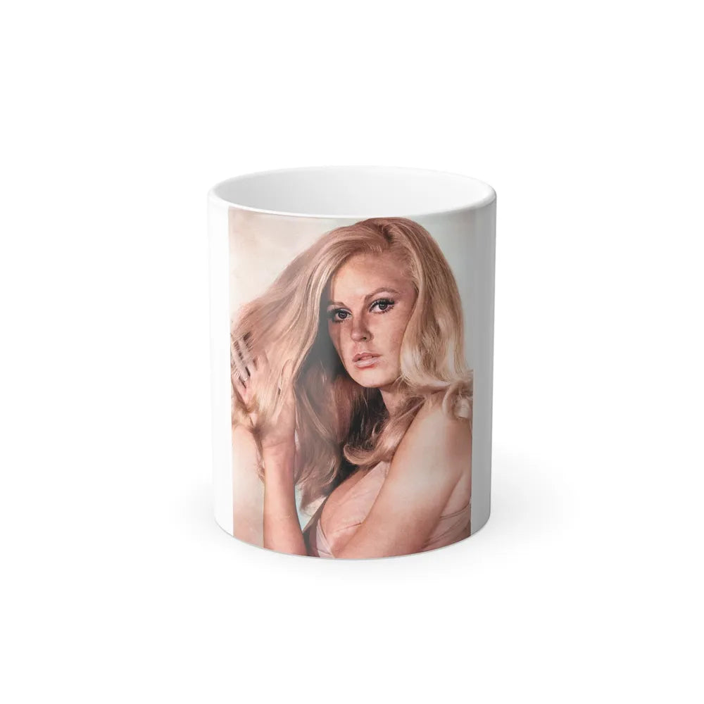 Veronica Carlson #120 (Vintage Female Icons) Color Changing Mug 11oz-11oz-Go Mug Yourself