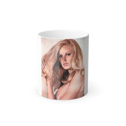 Veronica Carlson #120 (Vintage Female Icons) Color Changing Mug 11oz-11oz-Go Mug Yourself