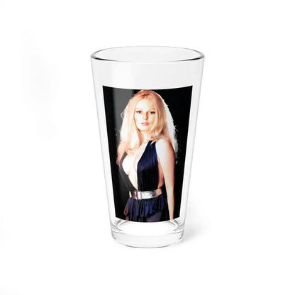 Veronica Carlson #121 (Vintage Female Icon) Pint Glass 16oz 16oz - Go Mug Yourself