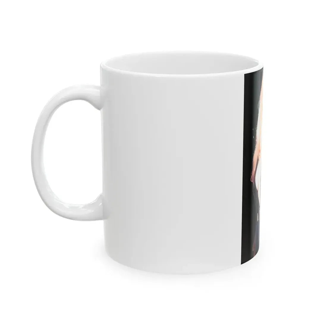 Veronica Carlson #121 (Vintage Female Icon) White Coffee Mug - Go Mug Yourself