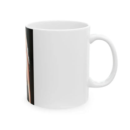 Veronica Carlson #121 (Vintage Female Icon) White Coffee Mug - Go Mug Yourself