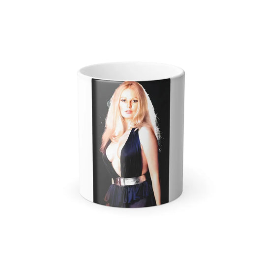 Veronica Carlson #121 (Vintage Female Icons) Color Changing Mug 11oz-11oz-Go Mug Yourself