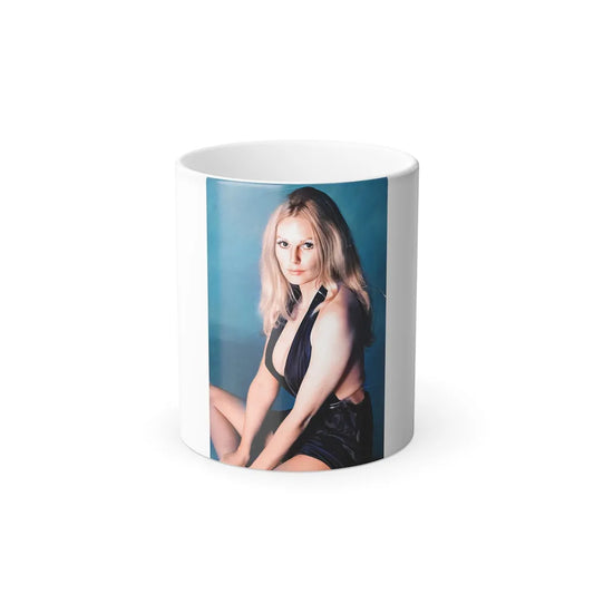 Veronica Carlson #122 (Vintage Female Icons) Color Changing Mug 11oz-11oz-Go Mug Yourself