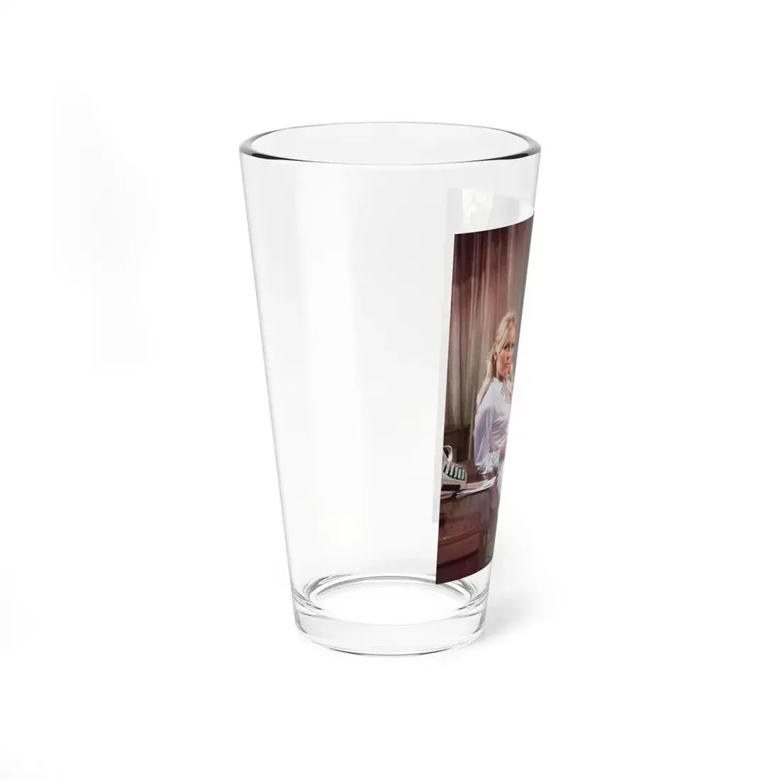 Veronica Carlson #123 (Vintage Female Icon) Pint Glass 16oz - Go Mug Yourself