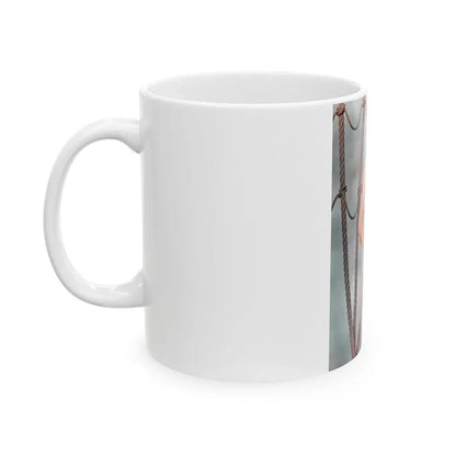 Veronica Carlson #124 (Vintage Female Icon) White Coffee Mug - Go Mug Yourself