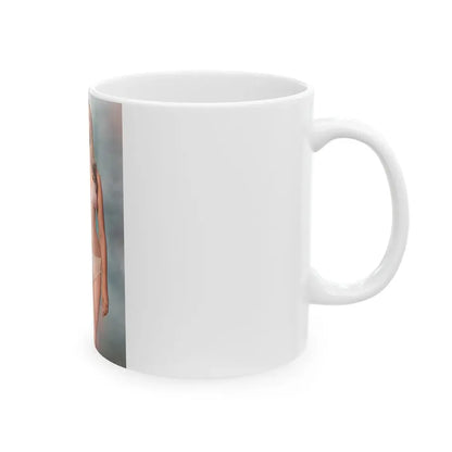 Veronica Carlson #124 (Vintage Female Icon) White Coffee Mug - Go Mug Yourself