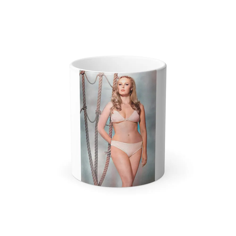 Veronica Carlson #124 (Vintage Female Icons) Color Changing Mug 11oz-11oz-Go Mug Yourself
