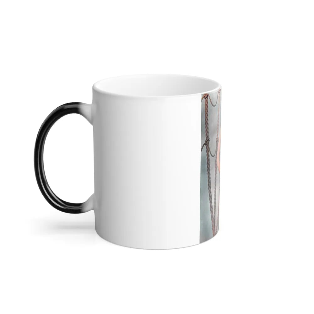 Veronica Carlson #124 (Vintage Female Icons) Color Changing Mug 11oz-Go Mug Yourself