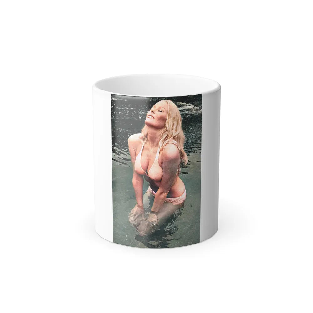 Veronica Carlson #125 (Vintage Female Icons) Color Changing Mug 11oz-11oz-Go Mug Yourself