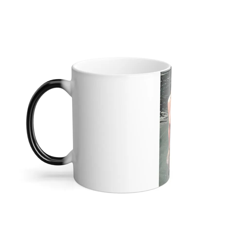 Veronica Carlson #125 (Vintage Female Icons) Color Changing Mug 11oz-Go Mug Yourself