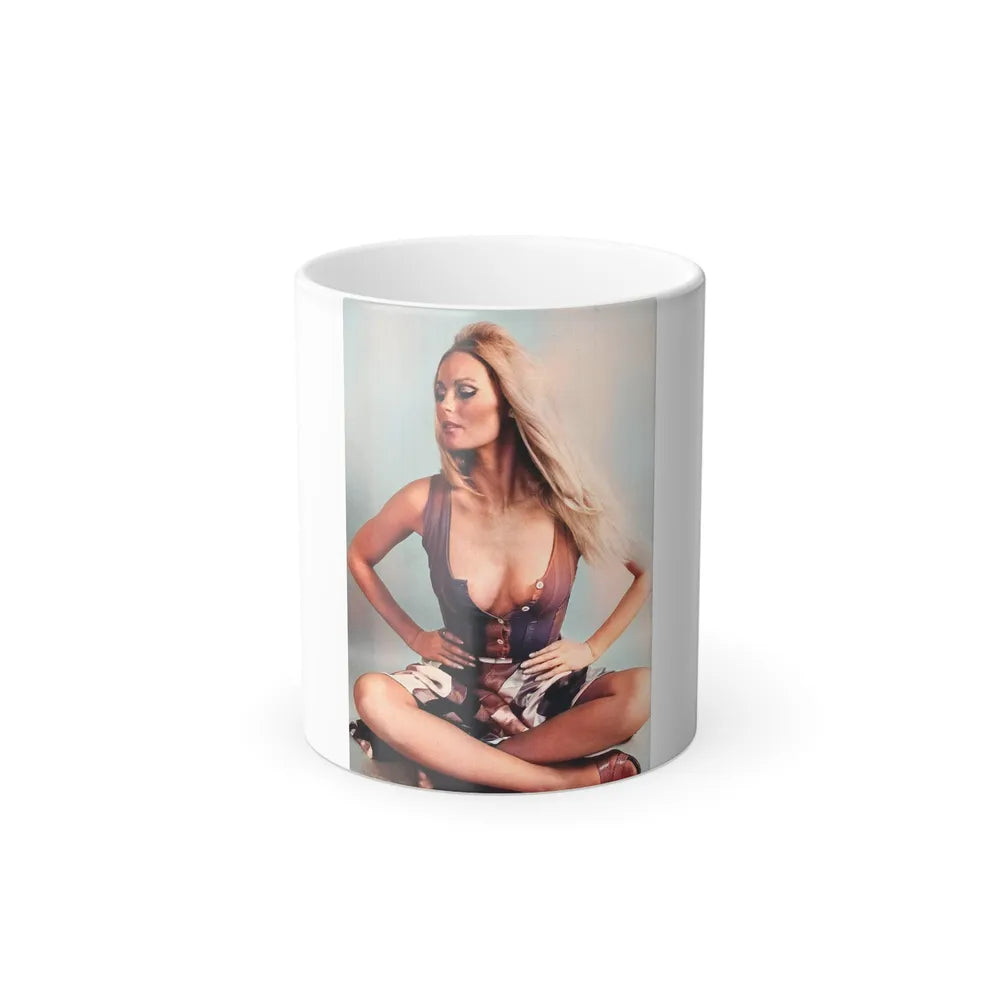 Veronica Carlson #126 (Vintage Female Icons) Color Changing Mug 11oz-11oz-Go Mug Yourself