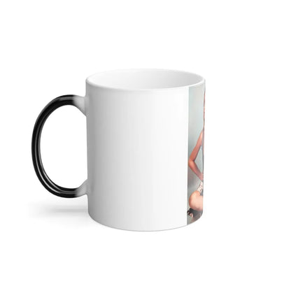 Veronica Carlson #126 (Vintage Female Icons) Color Changing Mug 11oz-Go Mug Yourself