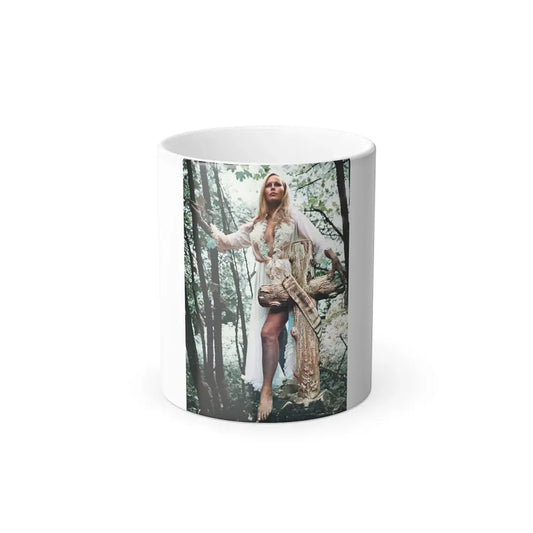 Veronica Carlson #127 (Vintage Female Icon) Color Changing Mug 11oz 11oz - Go Mug Yourself