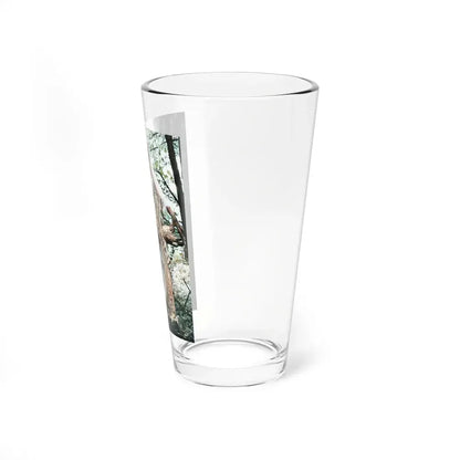 Veronica Carlson #127 (Vintage Female Icon) Pint Glass 16oz - Go Mug Yourself