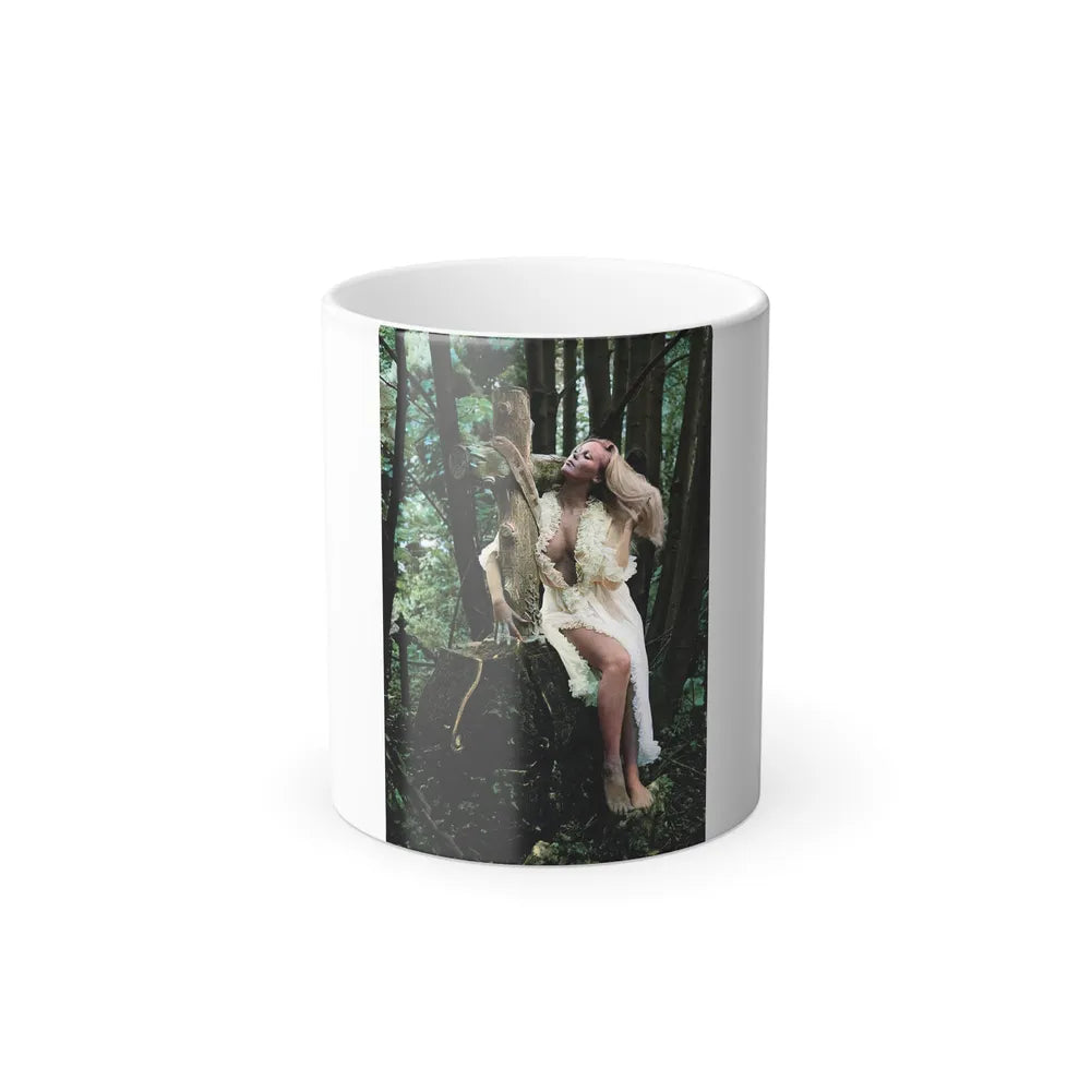 Veronica Carlson #128 (Vintage Female Icons) Color Changing Mug 11oz-11oz-Go Mug Yourself
