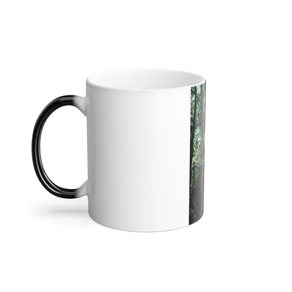 Veronica Carlson #128 (Vintage Female Icons) Color Changing Mug 11oz-Go Mug Yourself