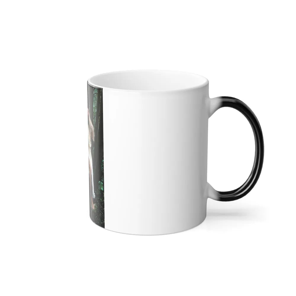 Veronica Carlson #128 (Vintage Female Icons) Color Changing Mug 11oz-Go Mug Yourself
