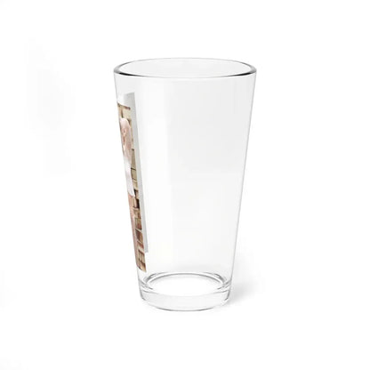 Veronica Carlson #129 (Vintage Female Icon) Pint Glass 16oz - Go Mug Yourself