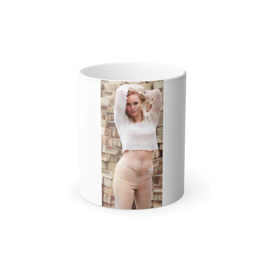 Veronica Carlson #129 (Vintage Female Icons) Color Changing Mug 11oz-11oz-Go Mug Yourself