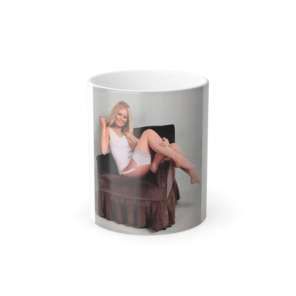 Veronica Carlson #130 (Vintage Female Icons) Color Changing Mug 11oz-11oz-Go Mug Yourself