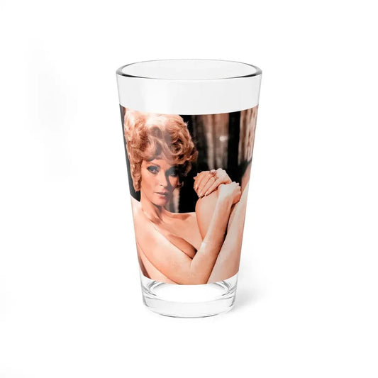 Veronica Carlson #131 (Vintage Female Icon) Pint Glass 16oz 16oz - Go Mug Yourself