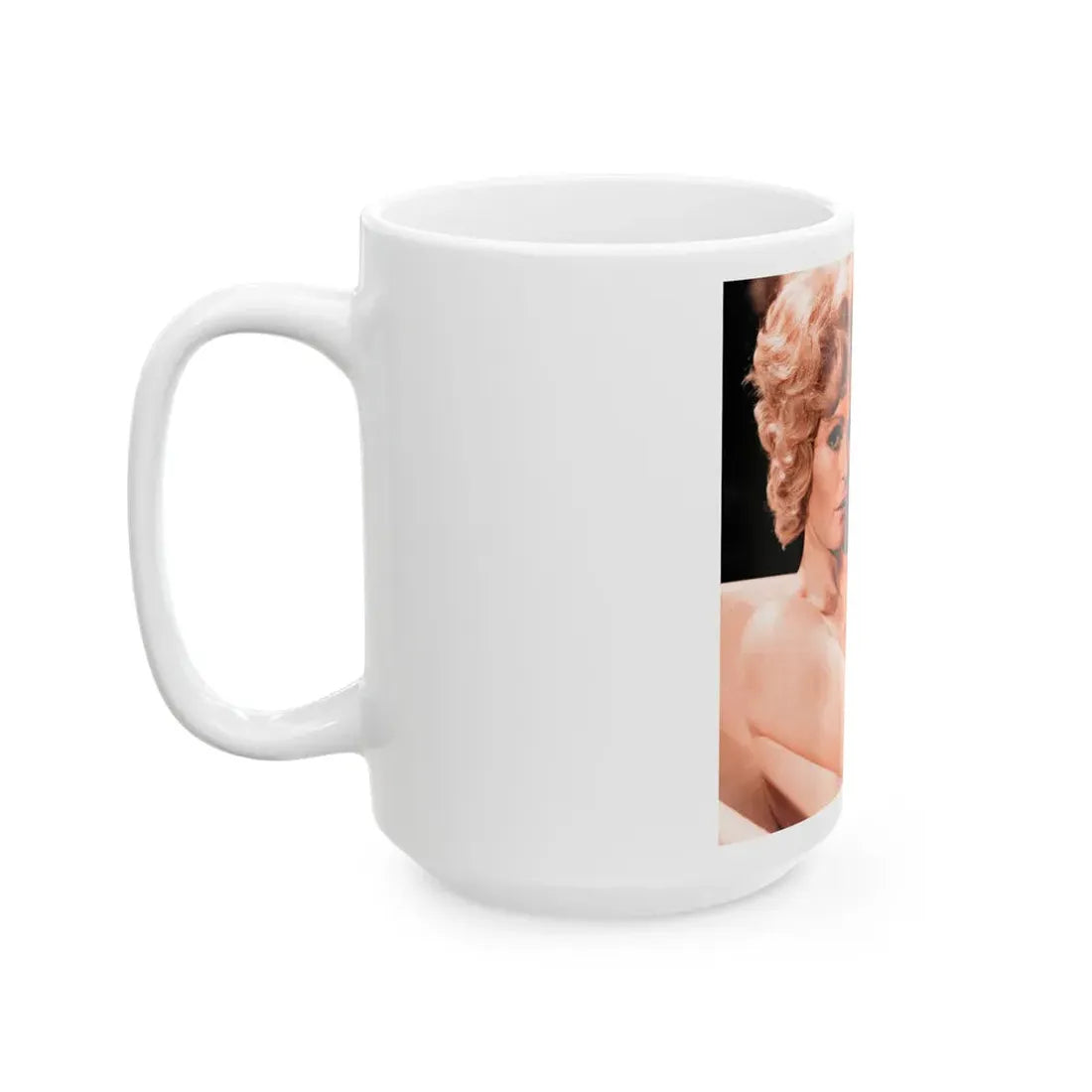 Veronica Carlson #131 (Vintage Female Icon) White Coffee Mug - Go Mug Yourself