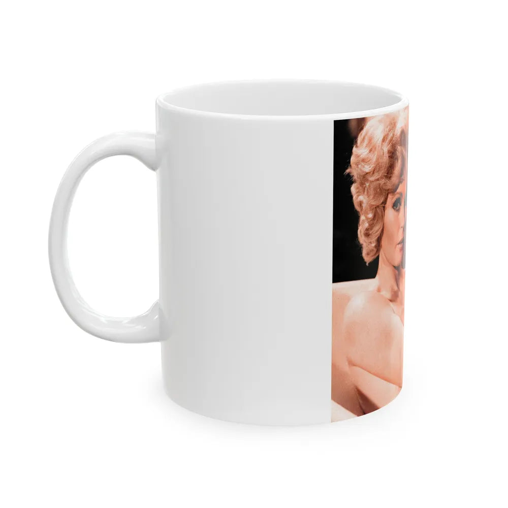 Veronica Carlson #131 (Vintage Female Icon) White Coffee Mug-Go Mug Yourself