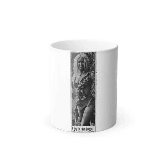 Veronica Carlson #133 (Vintage Female Icons) Color Changing Mug 11oz-11oz-Go Mug Yourself