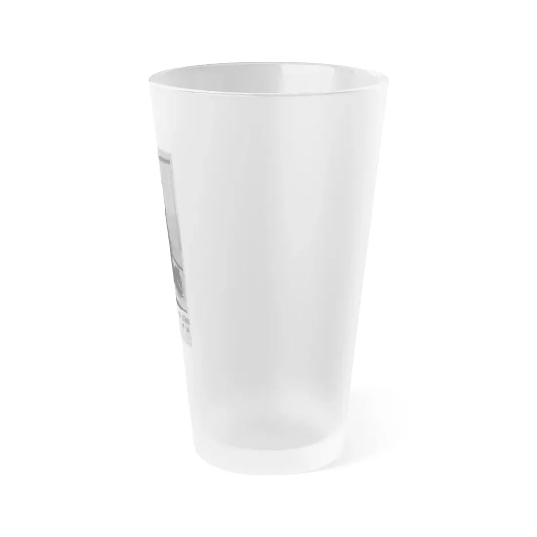 Veronica Carlson #134 (Vintage Female Icon) Frosted Pint Glass 16oz - Go Mug Yourself