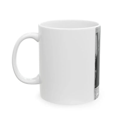 Veronica Carlson #134 (Vintage Female Icon) White Coffee Mug - Go Mug Yourself