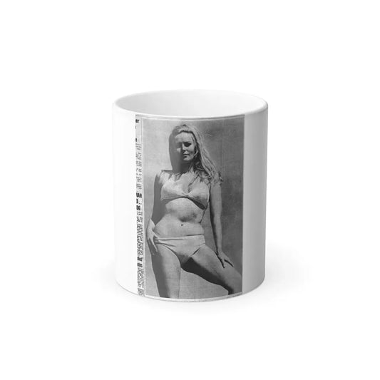 Veronica Carlson #135 (Vintage Female Icon) Color Changing Mug 11oz 11oz - Go Mug Yourself