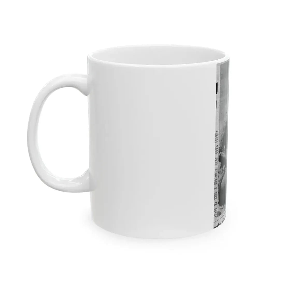 Veronica Carlson #138 (Vintage Female Icon) White Coffee Mug - Go Mug Yourself