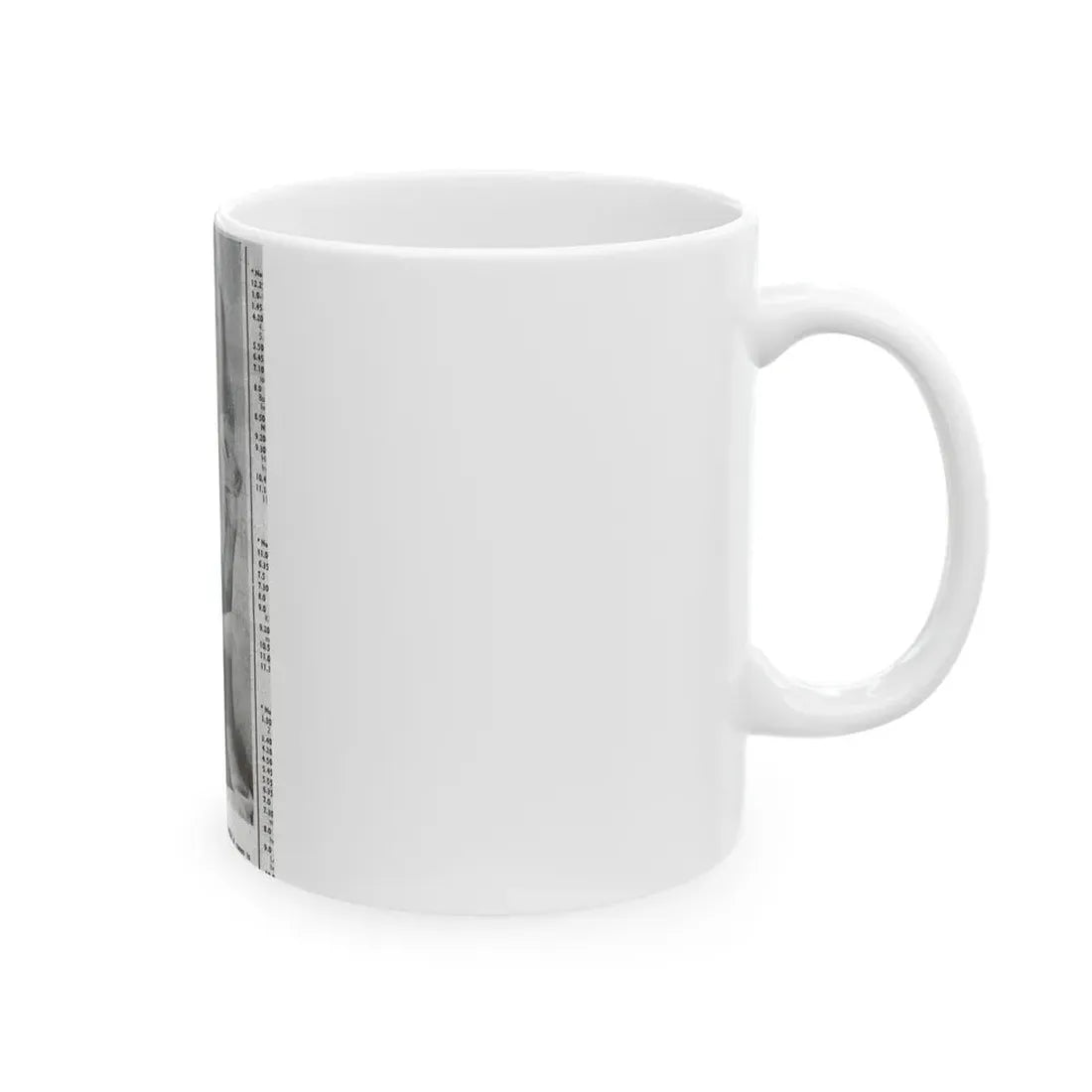 Veronica Carlson #138 (Vintage Female Icon) White Coffee Mug - Go Mug Yourself