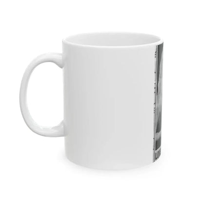 Veronica Carlson #140 (Vintage Female Icon) White Coffee Mug - Go Mug Yourself