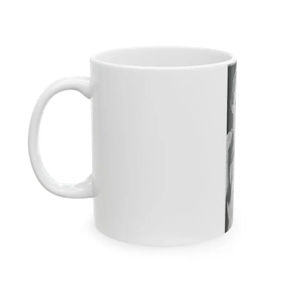 Veronica Carlson #141 (Vintage Female Icon) White Coffee Mug - Go Mug Yourself