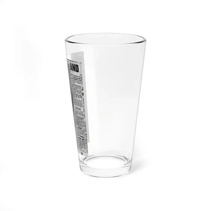 Veronica Carlson #142 (Vintage Female Icon) Pint Glass 16oz - Go Mug Yourself