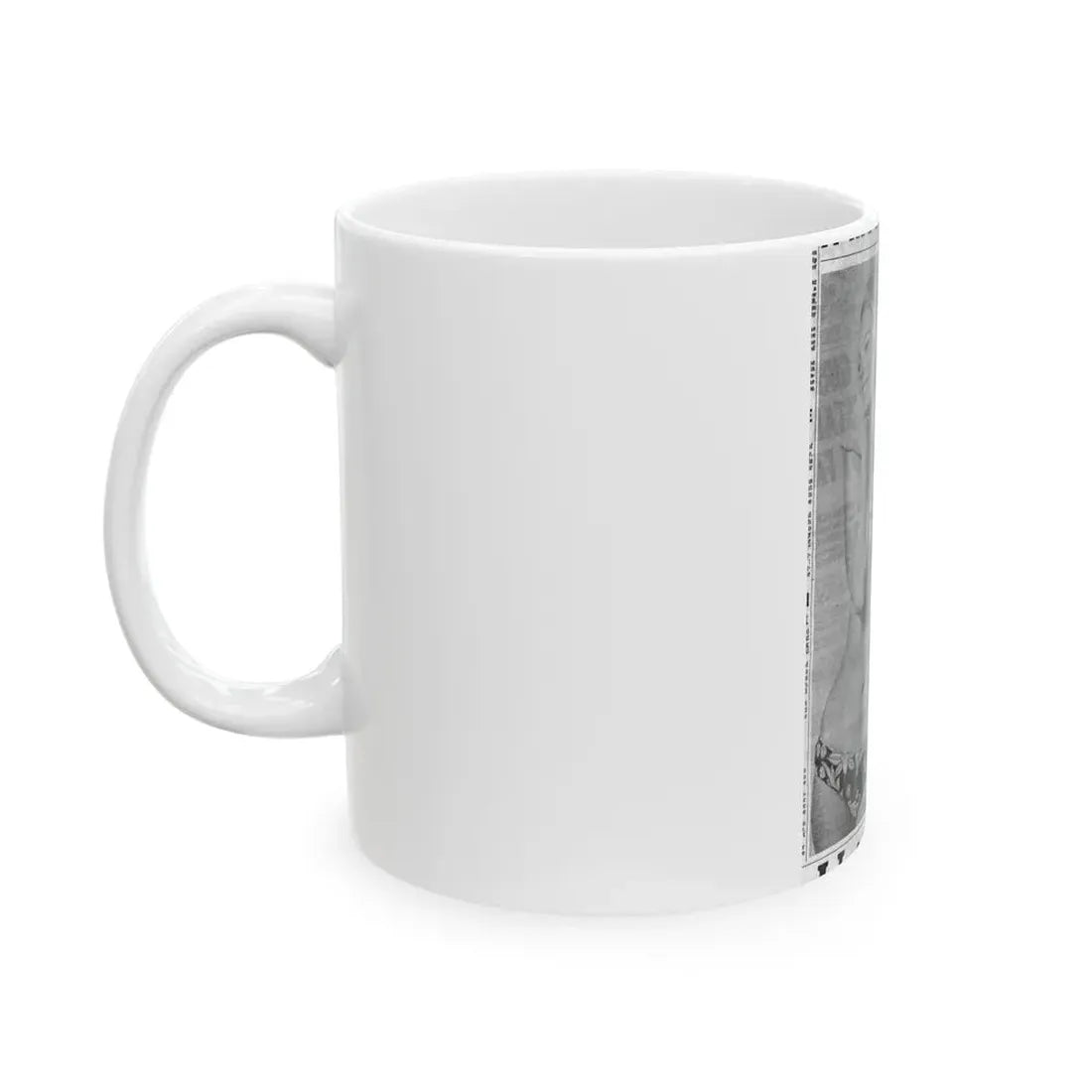 Veronica Carlson #142 (Vintage Female Icon) White Coffee Mug - Go Mug Yourself