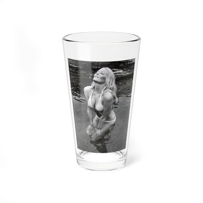 Veronica Carlson #20 (Vintage Female Icon) Pint Glass 16oz-16oz-Go Mug Yourself