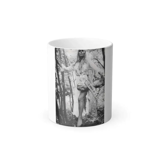Veronica Carlson #22 (Vintage Female Icon) Color Changing Mug 11oz 11oz - Go Mug Yourself