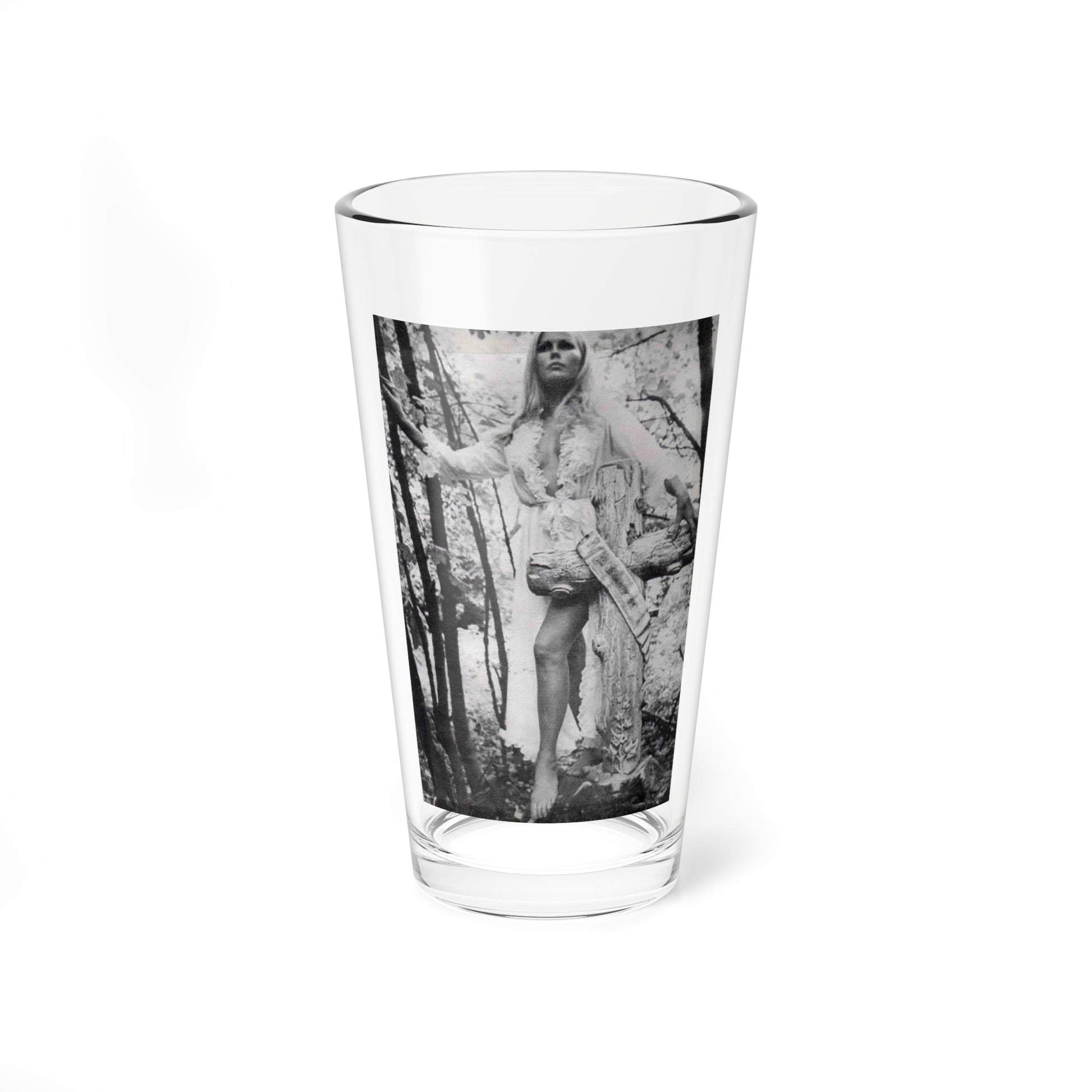 Veronica Carlson #22 (Vintage Female Icon) Pint Glass 16oz-16oz-Go Mug Yourself