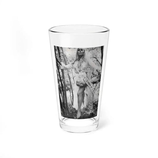 Veronica Carlson #22 (Vintage Female Icon) Pint Glass 16oz 16oz - Go Mug Yourself