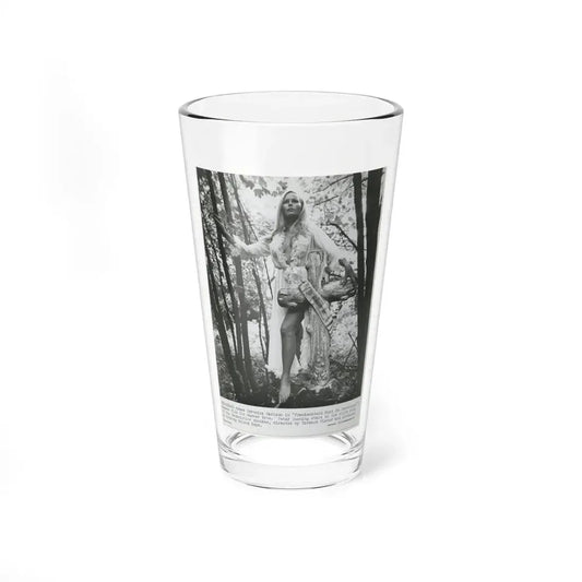 Veronica Carlson #221 (Vintage Female Icon) Pint Glass 16oz 16oz - Go Mug Yourself