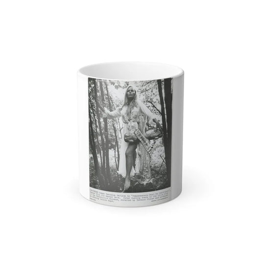 Veronica Carlson #221 (Vintage Female Icons) Color Changing Mug 11oz-11oz-Go Mug Yourself
