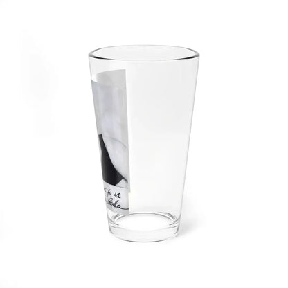 Veronica Carlson #39 (Vintage Female Icon) Pint Glass 16oz - Go Mug Yourself