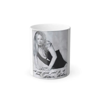 Veronica Carlson #39 (Vintage Female Icons) Color Changing Mug 11oz-11oz-Go Mug Yourself