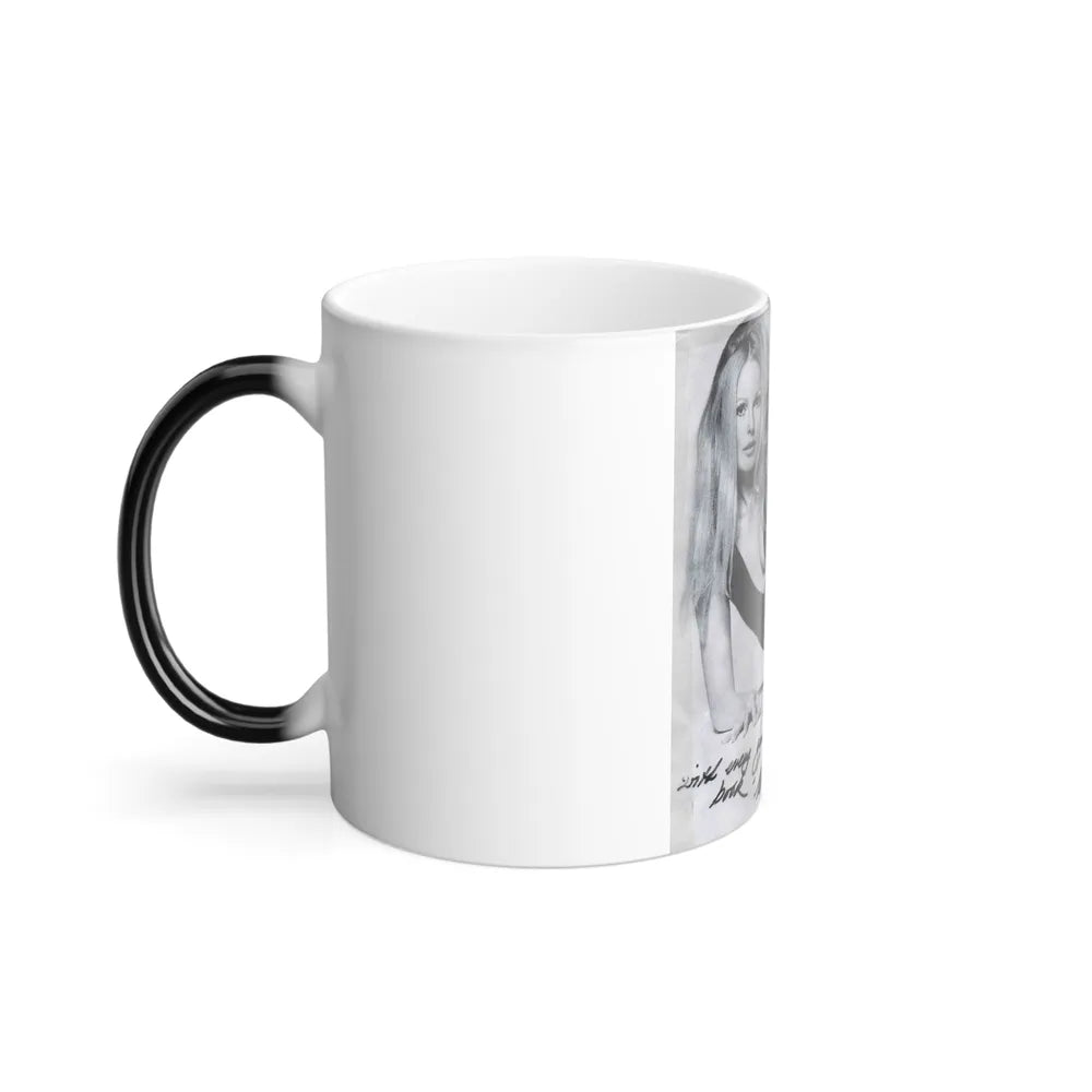 Veronica Carlson #39 (Vintage Female Icons) Color Changing Mug 11oz-Go Mug Yourself
