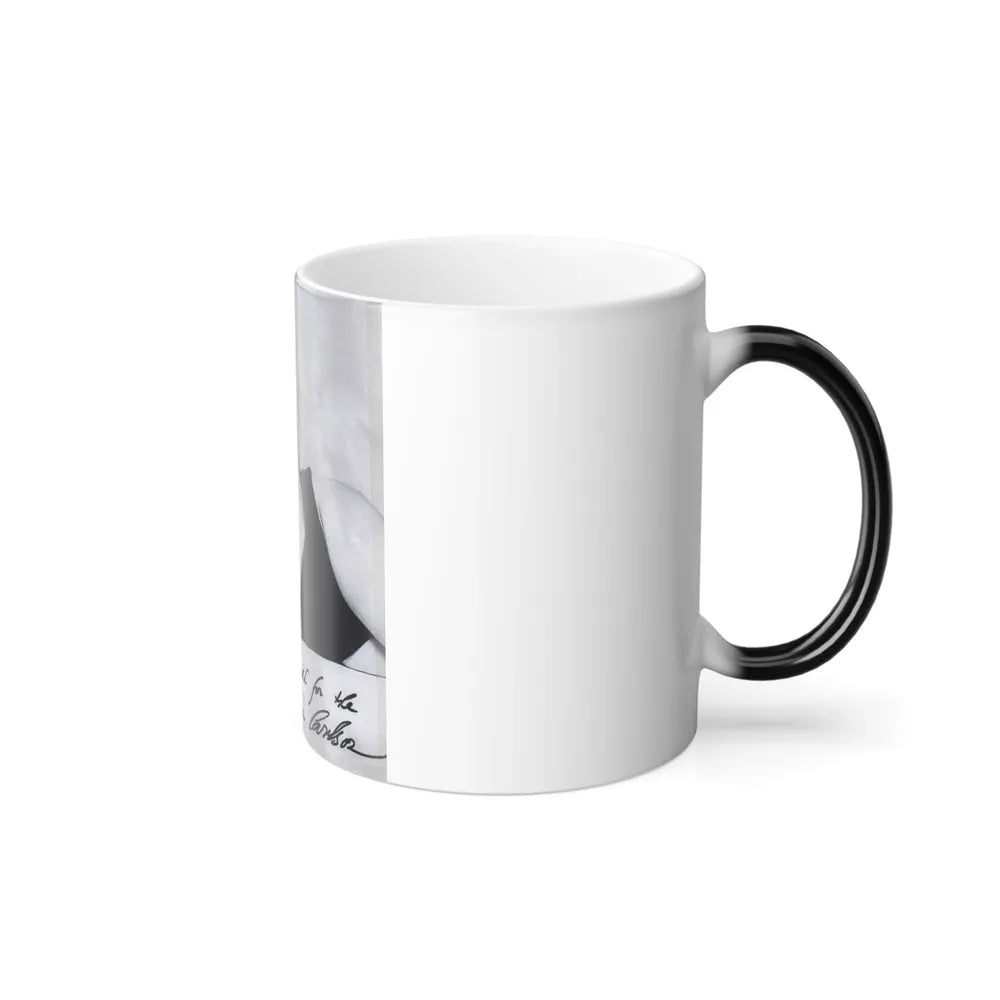 Veronica Carlson #39 (Vintage Female Icons) Color Changing Mug 11oz-Go Mug Yourself