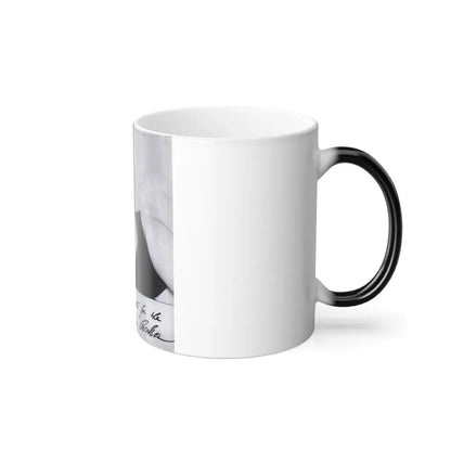 Veronica Carlson #39 (Vintage Female Icons) Color Changing Mug 11oz-Go Mug Yourself